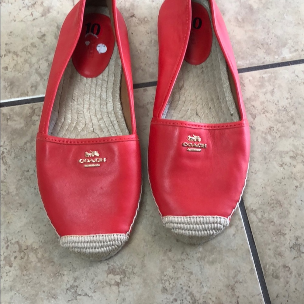 New Women’s coach shoes size 10